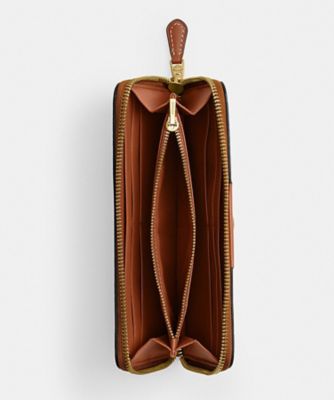 【 COACH 】 スリム アコーディオン ジップ ウォレット エッセンシャル スリム アコーディオン ジップ ウォレット